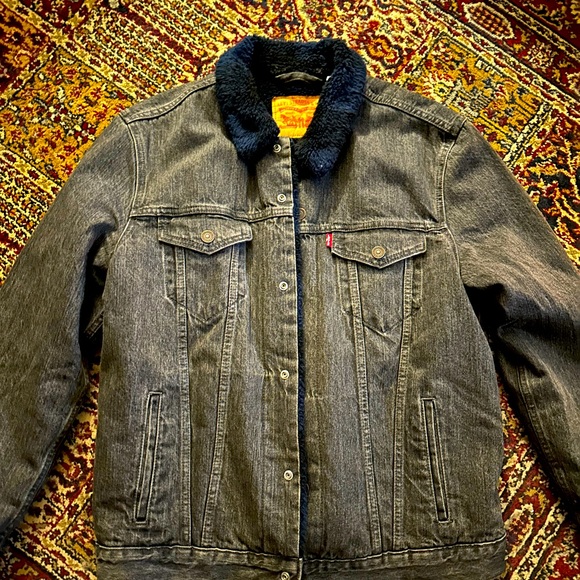 Levi Funky Sherpa Jacket - Picture 1 of 3